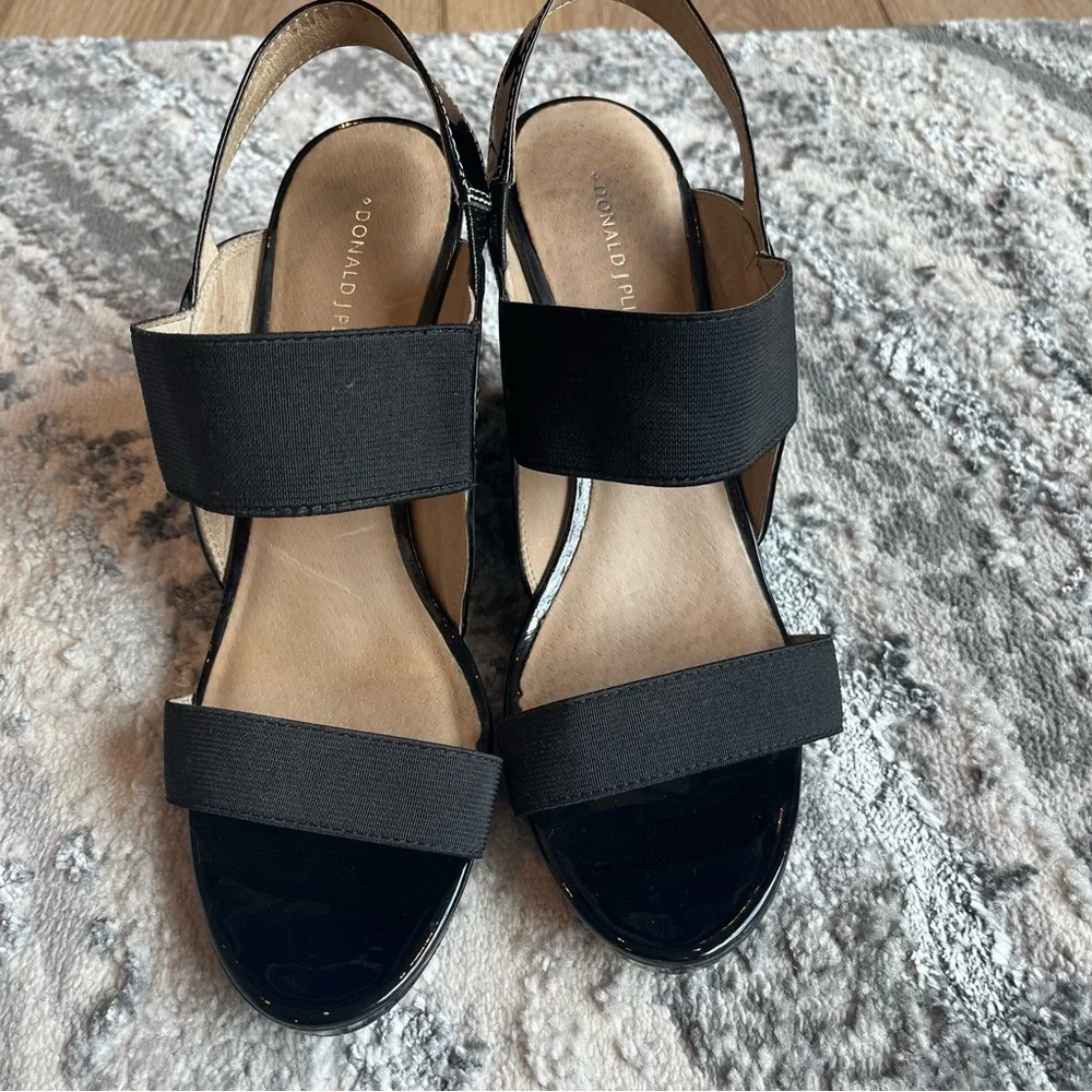 Donald J Pliner Neka Patent Leather Sandals
